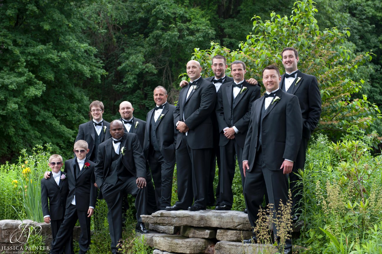 albany wedding, schenectady wedding, Schenectady rose garden, groomsman, best man, groom