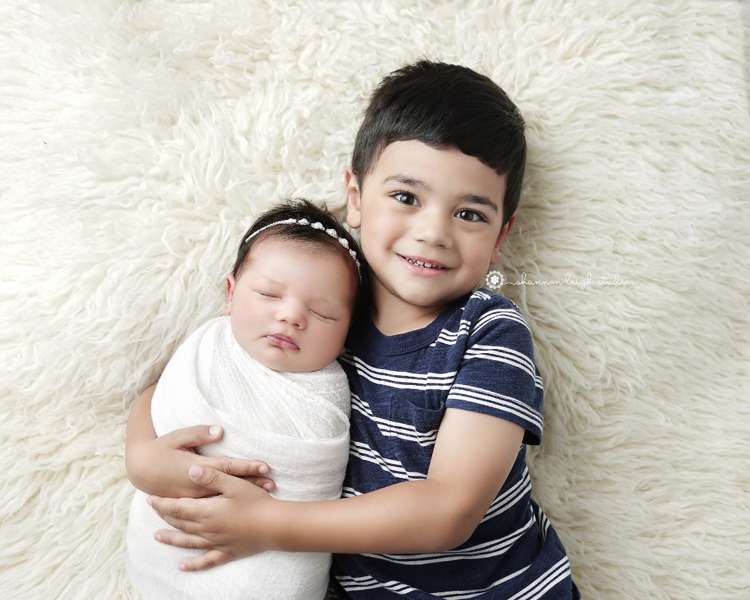 Beautiful Evelyn - Alpharetta Georgia Newborn Baby Photographer 