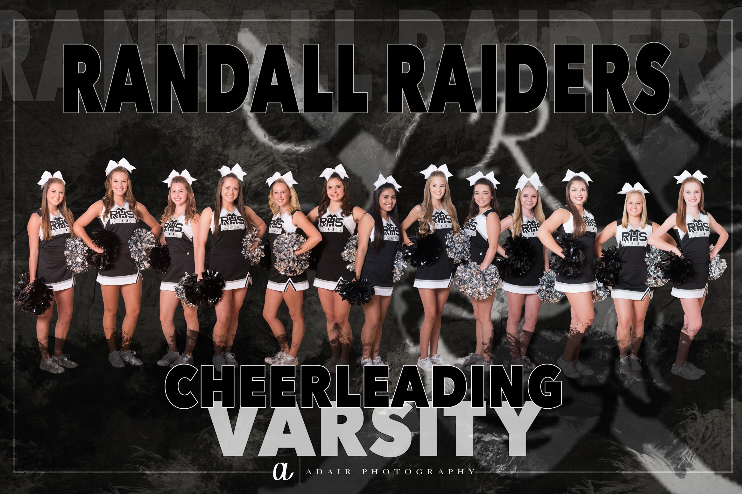 Randall High School Cheer Extreme Sports Session Adair Photography