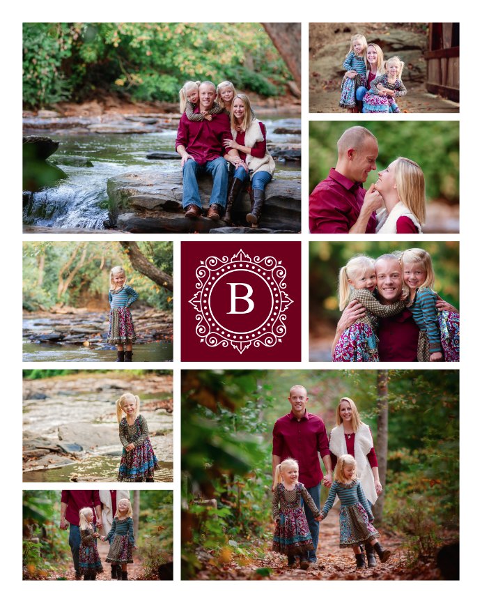 16x20 Styled Storyboard