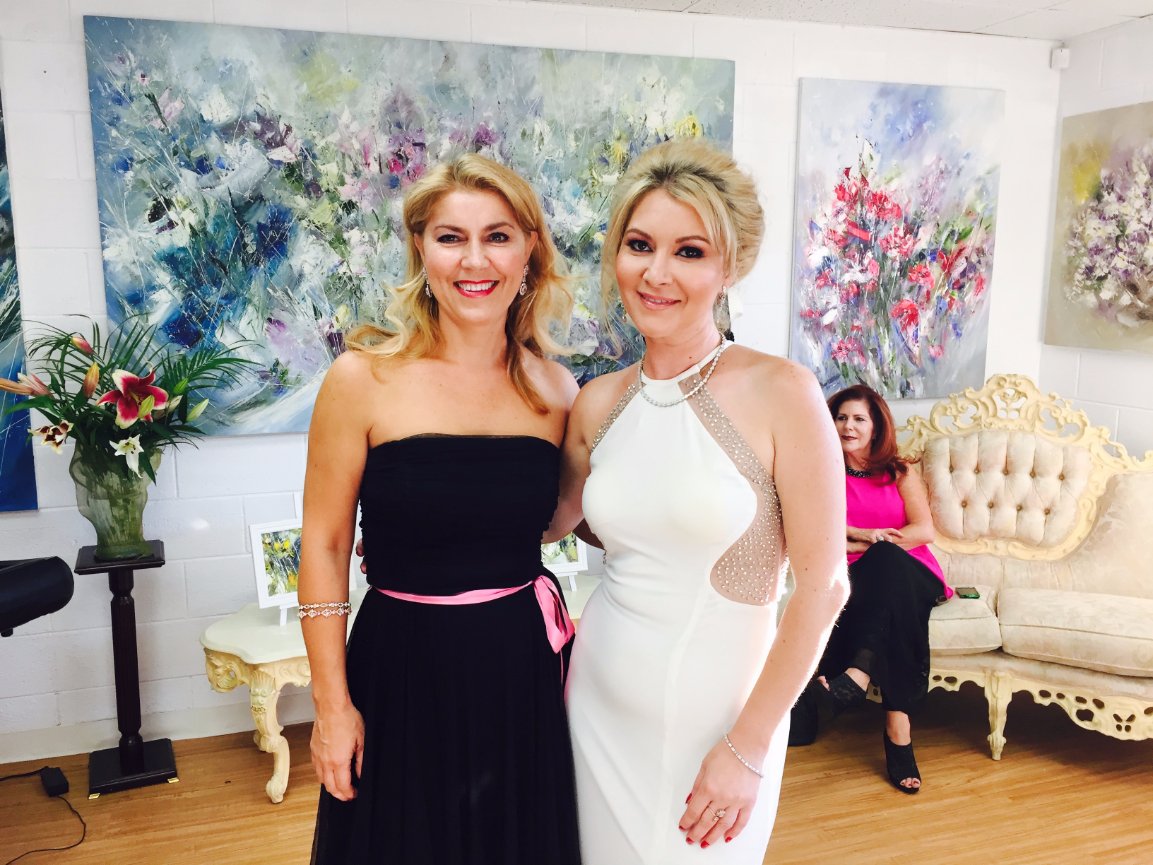 With Milena Kitic Opera Singer, Mezzo Soprano