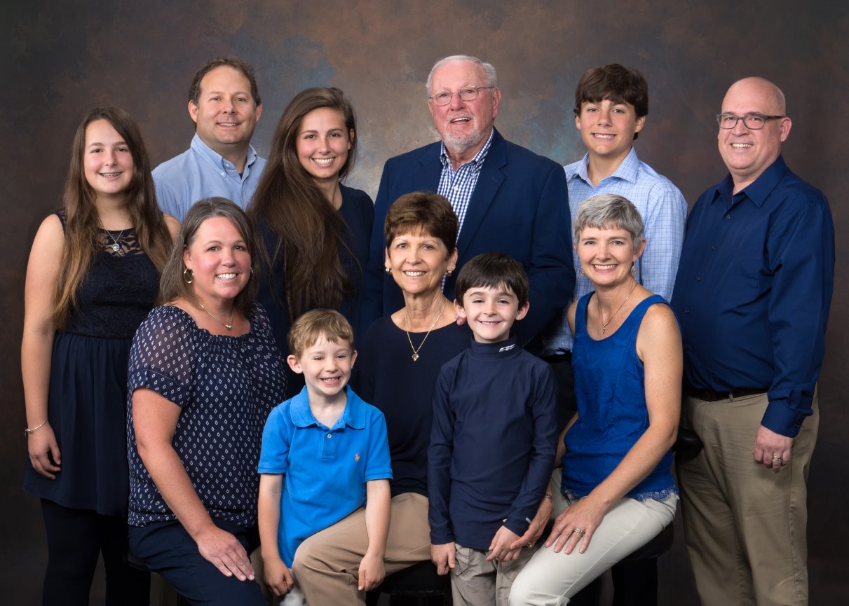 Studio Formal Family Portrait