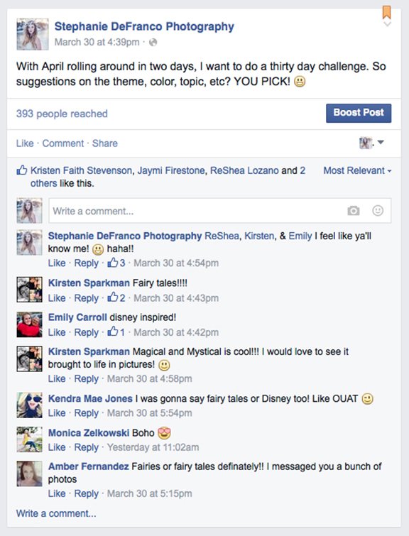 April Photo Challenge