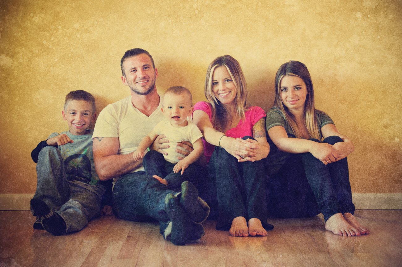 Cancer survivor’s family portrait