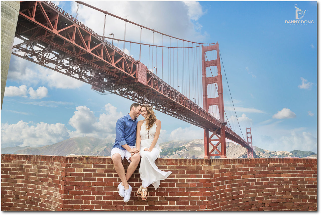San Francisco Engagement Photo Session : Jessica + Augusto