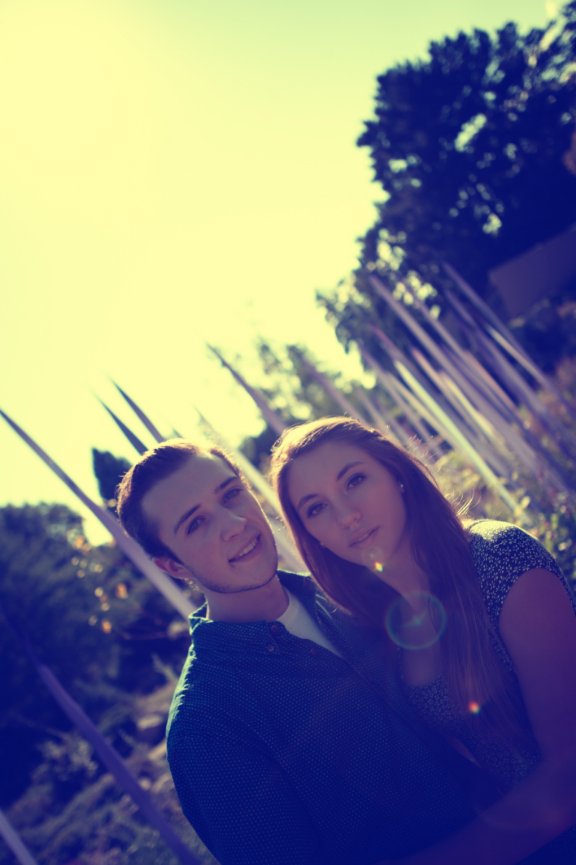 Senior Portraits with Zoe at the Denver Botanic Gardens