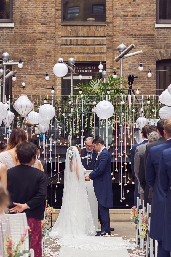Devonshire Terrace Wedding - Michelle & Fred