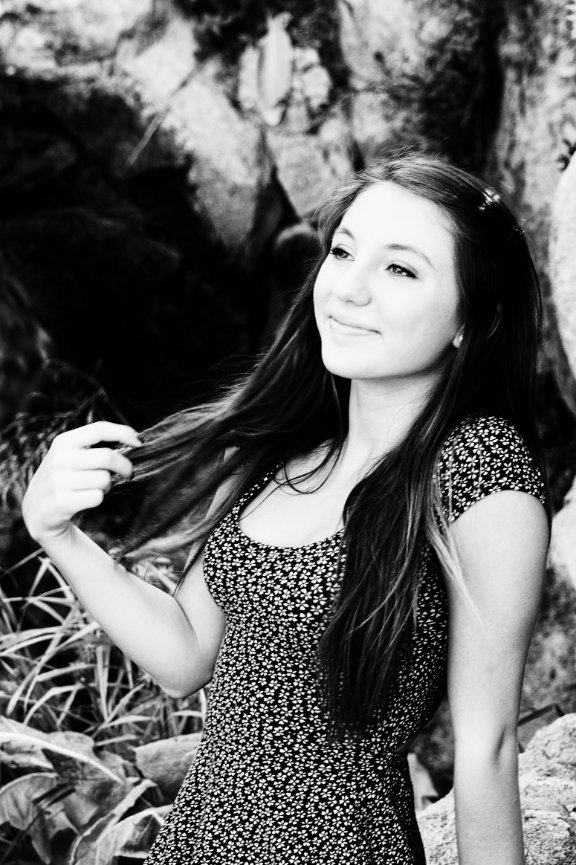 Senior Portraits with Zoe at the Denver Botanic Gardens