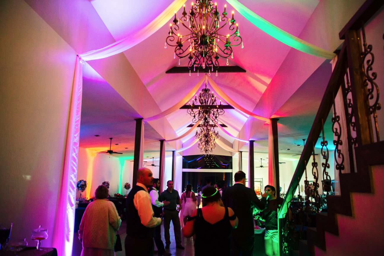 Uplighting rental in San Antonio