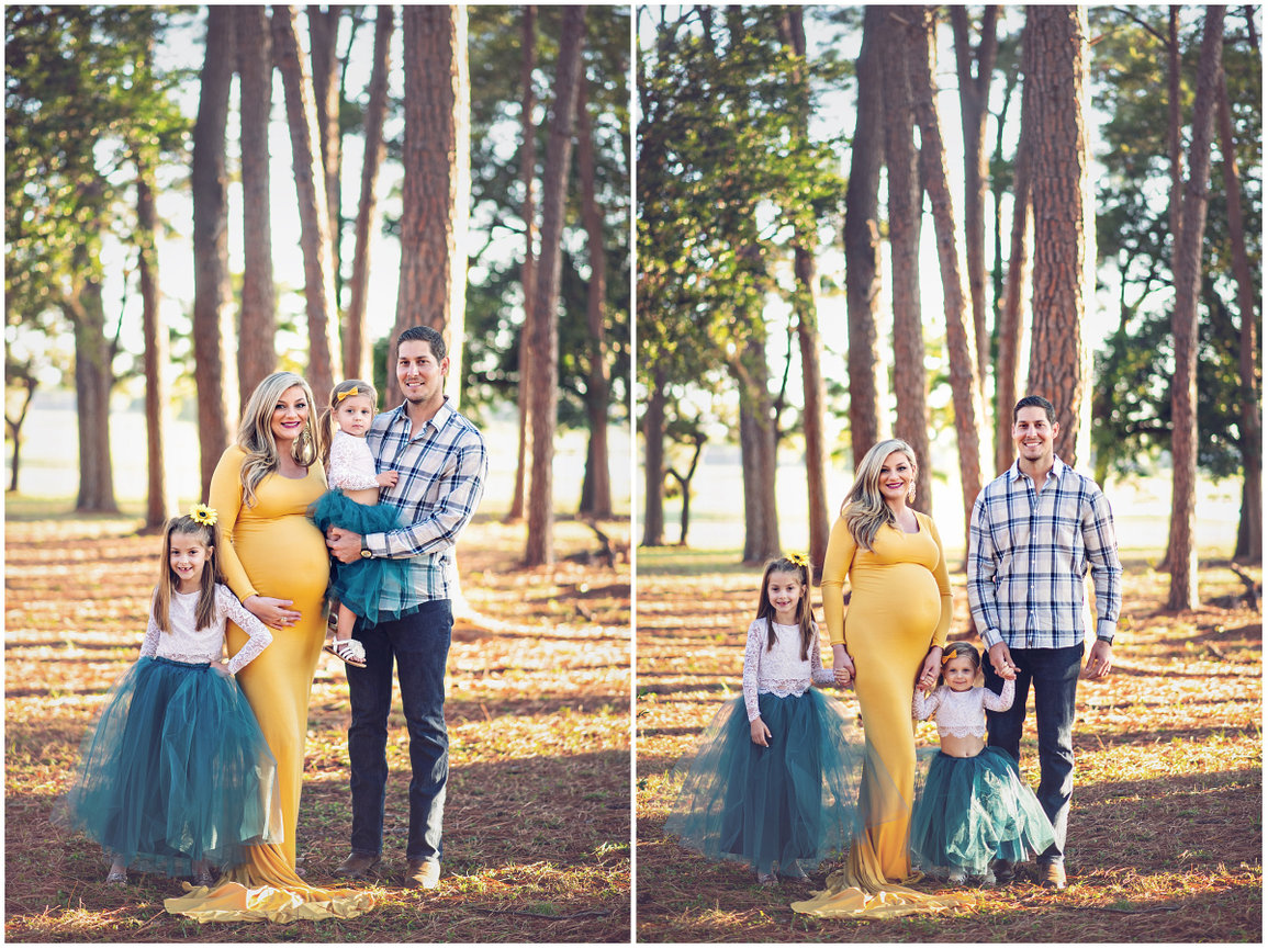 Embracing the Glow: A Family Maternity Photography Session -Flower Mound Maternity Photographer