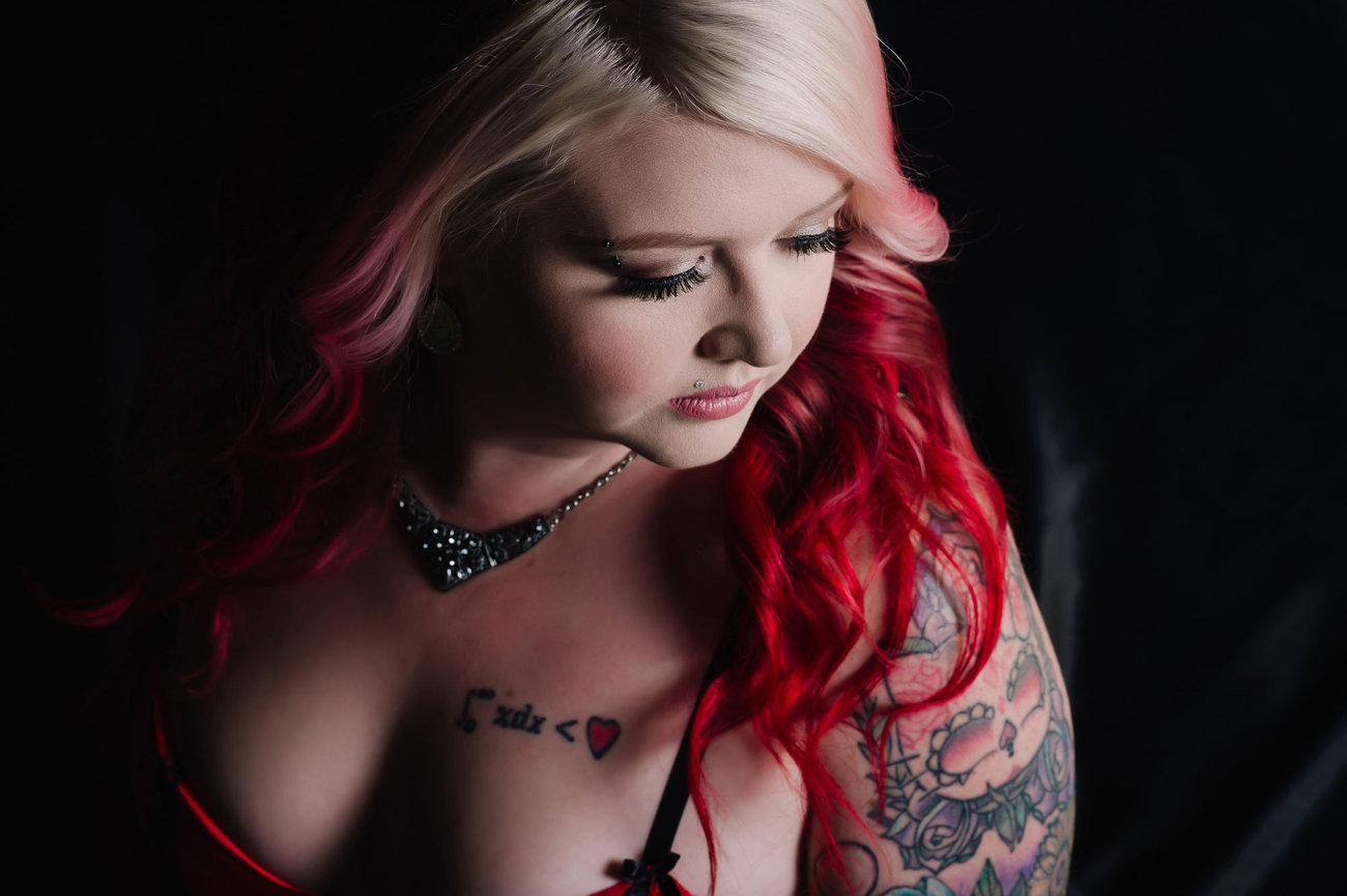 Mr. & Mrs. L's Couples Boudoir Session