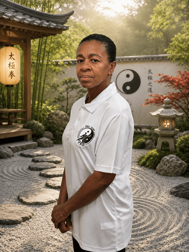 Polo Shirt with Tai Chi Logo