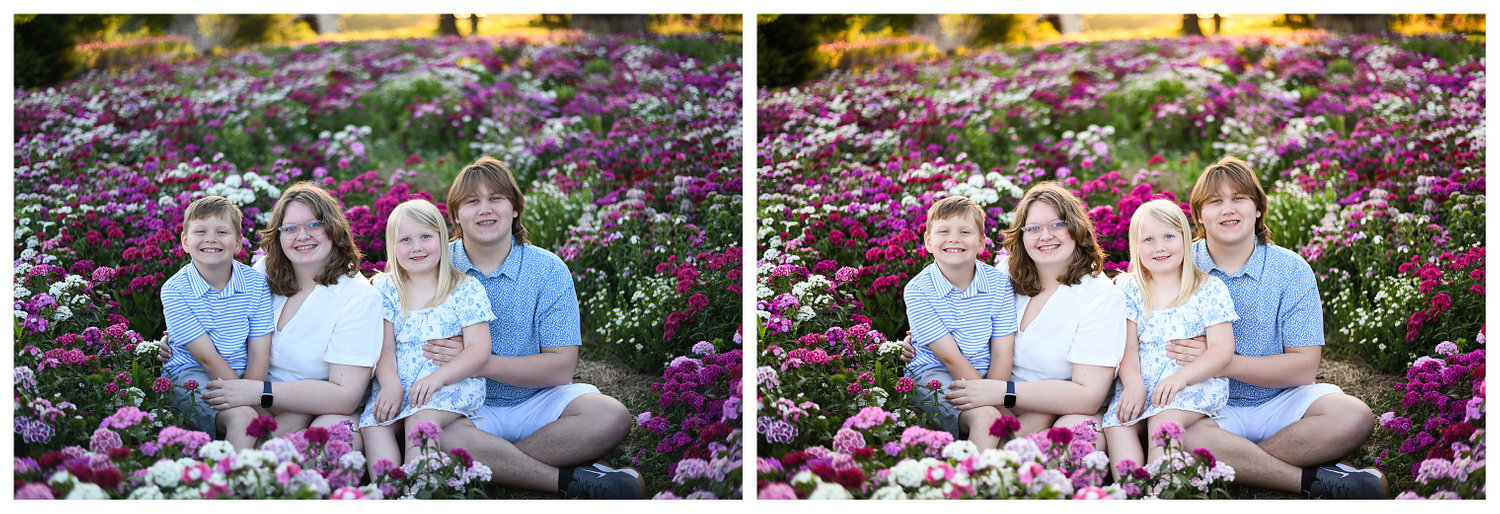 A Sweet One-Year Milestone Session in the Greenhouse