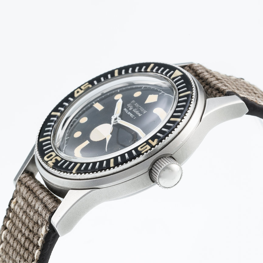 Blancpain Fifty Fathoms Milspec Demo 1970 Roy Sacha