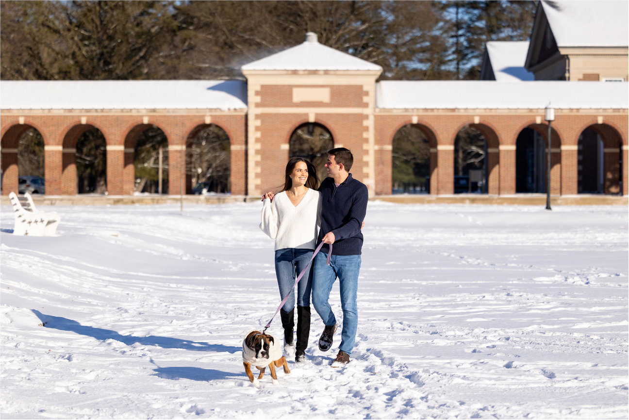 Mike and Laura's Lake Placid Family Session