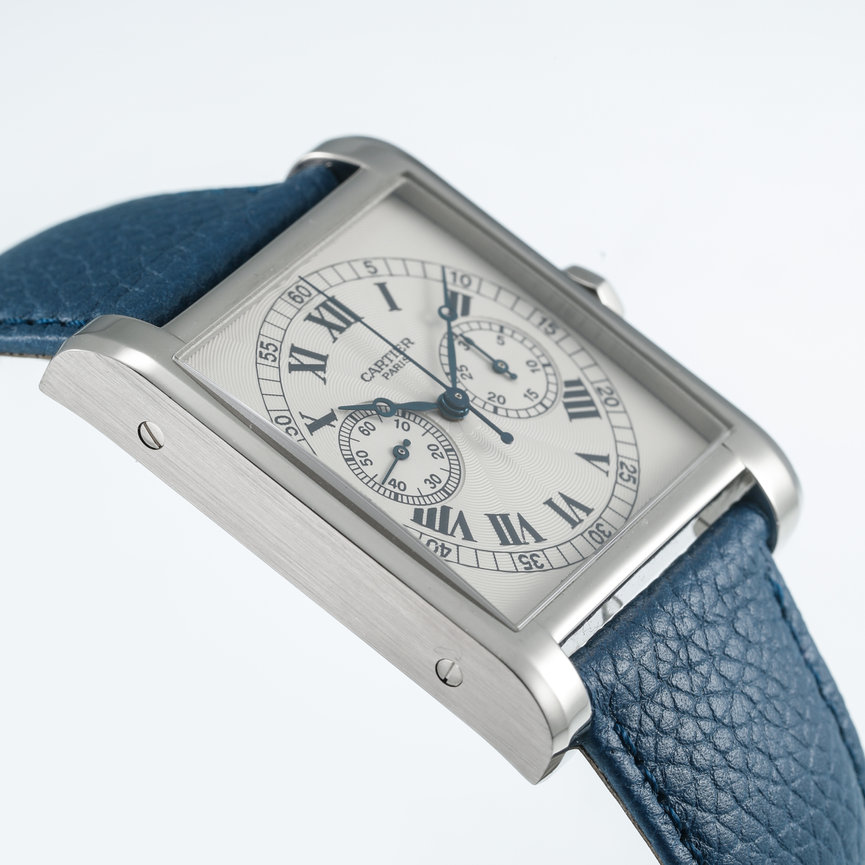 Cartier Tank 3078 Monopoussoir CPCP B P Roy Sacha Davidoff SA