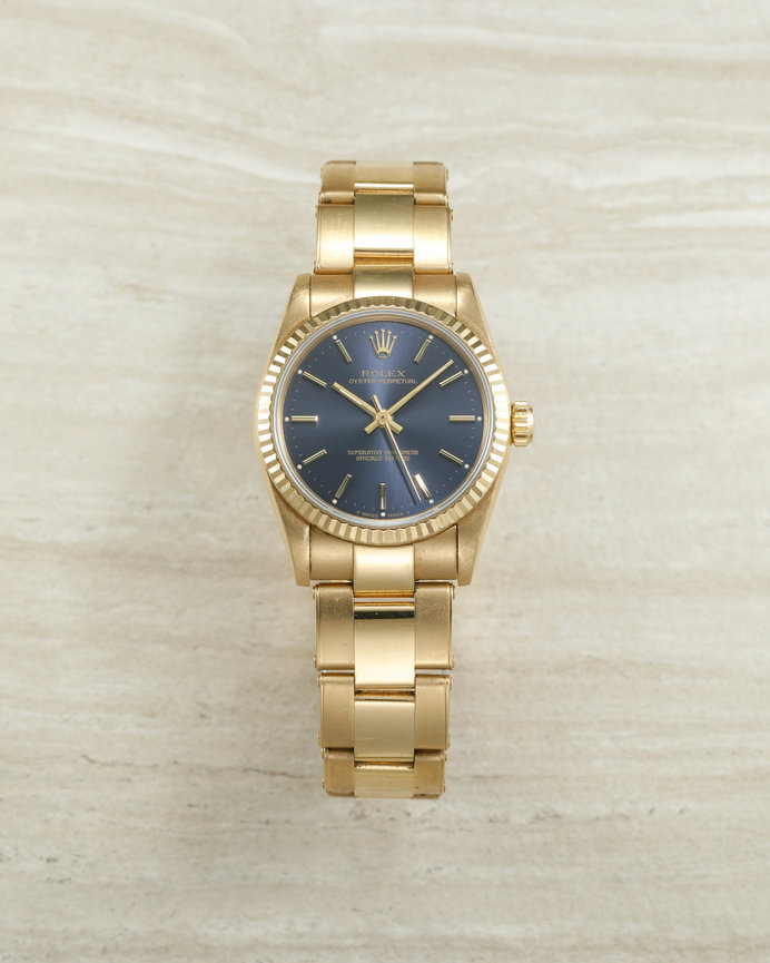 Rolex Oyster Perpetual 31 67518 Blue Purple 1990