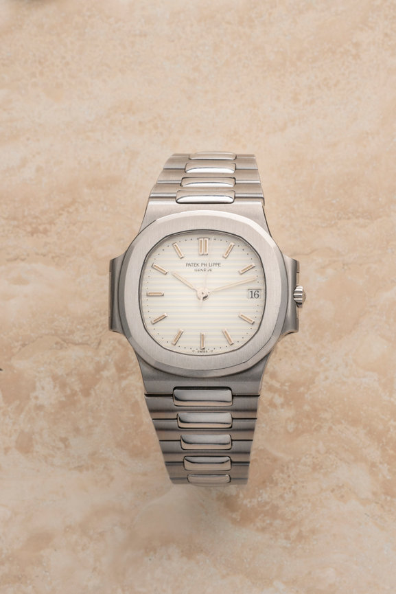 Patek Philippe Nautilus 3800 White B&P 1988