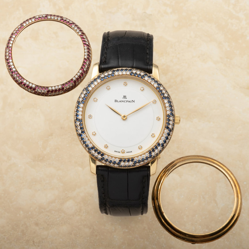 Blancpain Villeret Gem Bezels 1990's