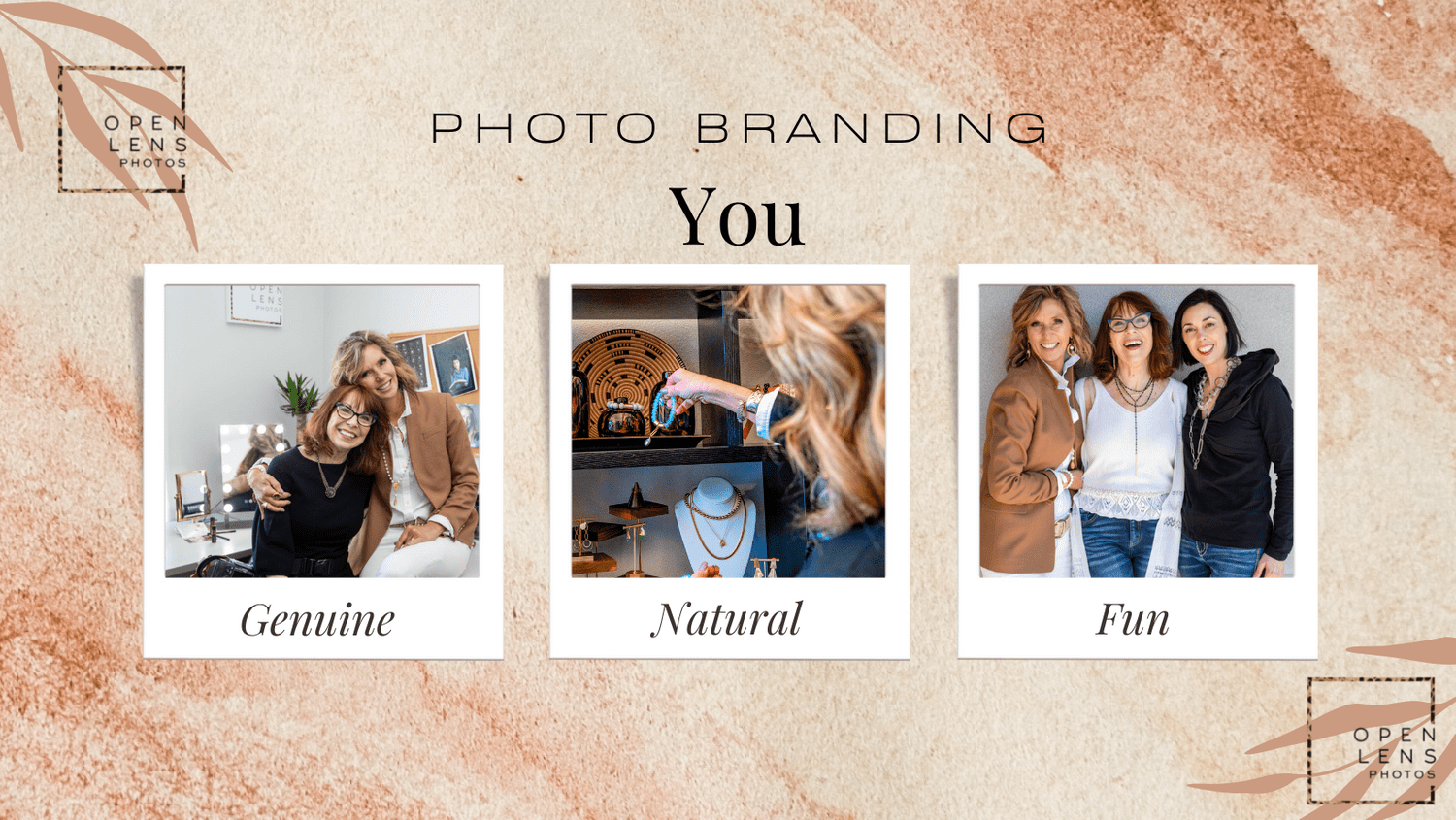 What to expect in a Photo Story Branding Session