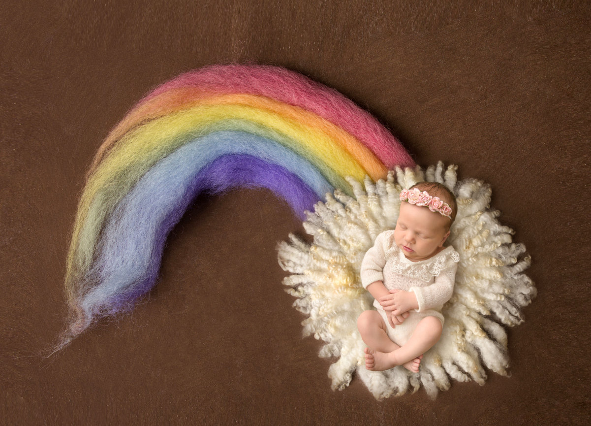 Alayna's Studio Newborn Session {Austin Newborn Photographer}