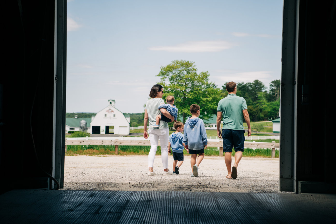 McClintock's Family Session at Pineland Farms