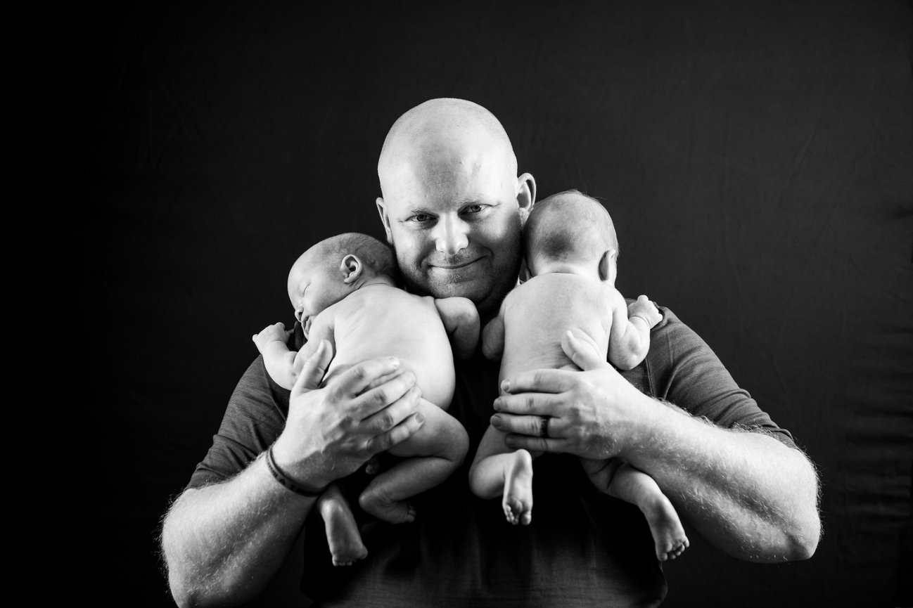 Twice the Love: Newborn Portraits of Twins Maeve & Milo