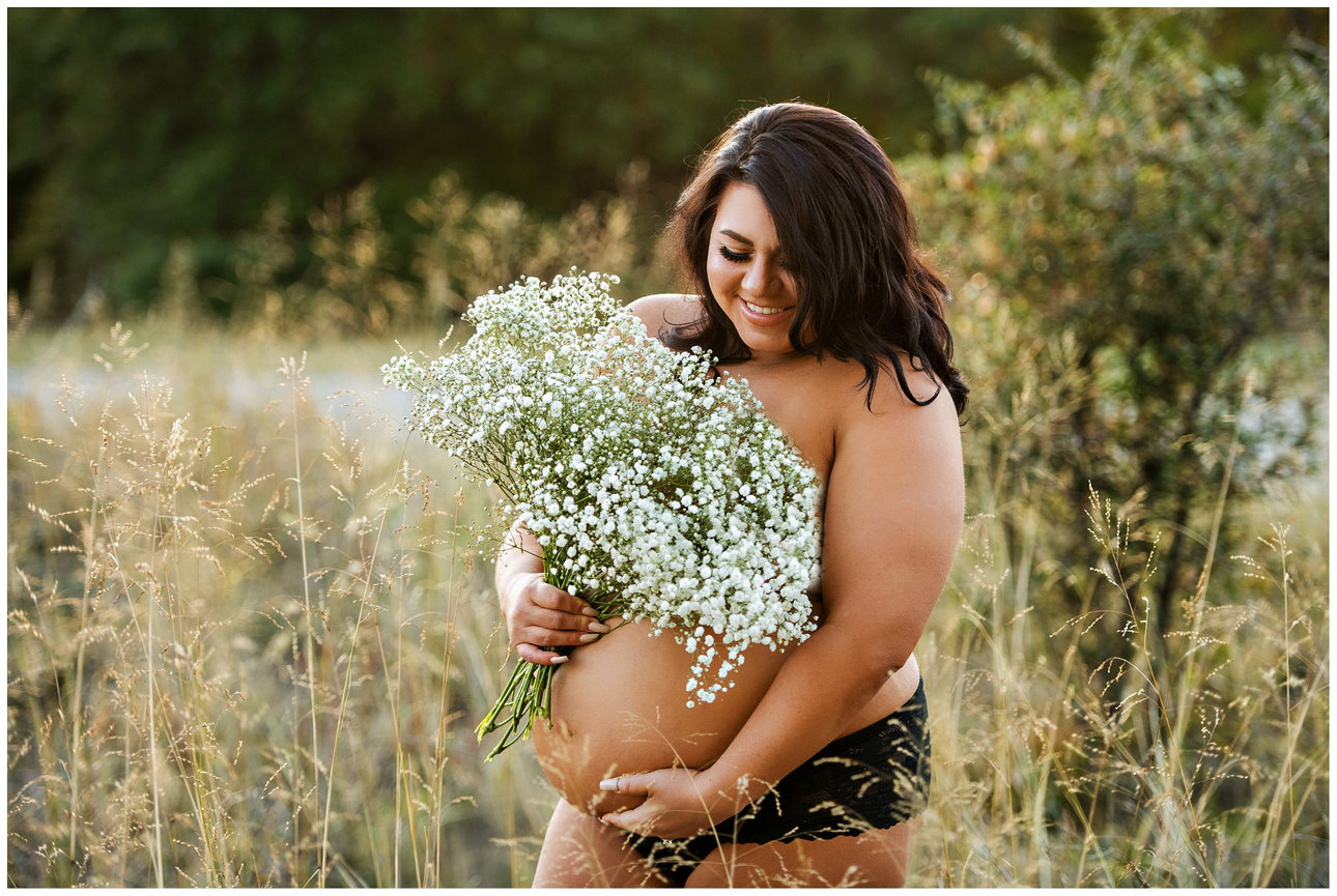 Embracing the Glow: A Family Maternity Photography Session -Flower Mound Maternity Photographer