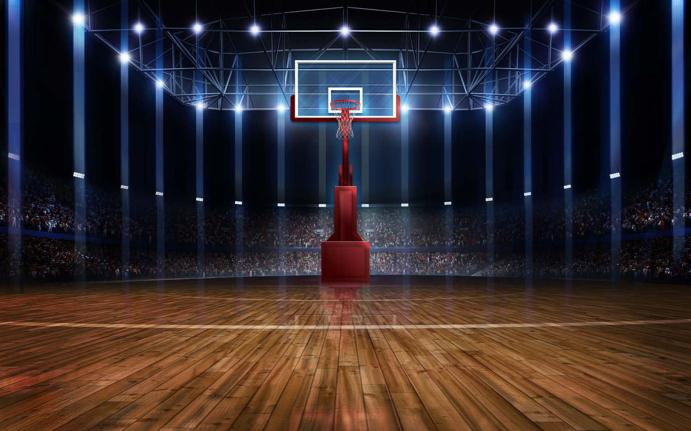 Stadium Digital Background Basketball