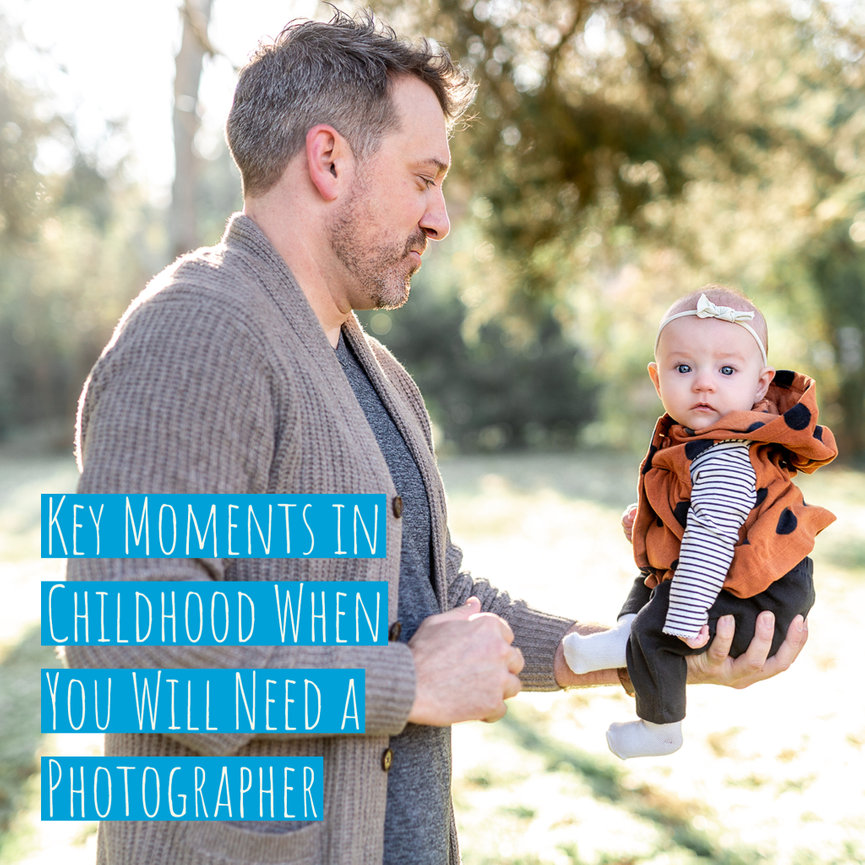 Key Moments in Childhood When You Will Need a Photographer