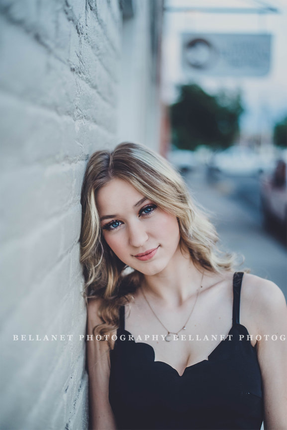 Salmon Idaho Softball Senior Photos Abby