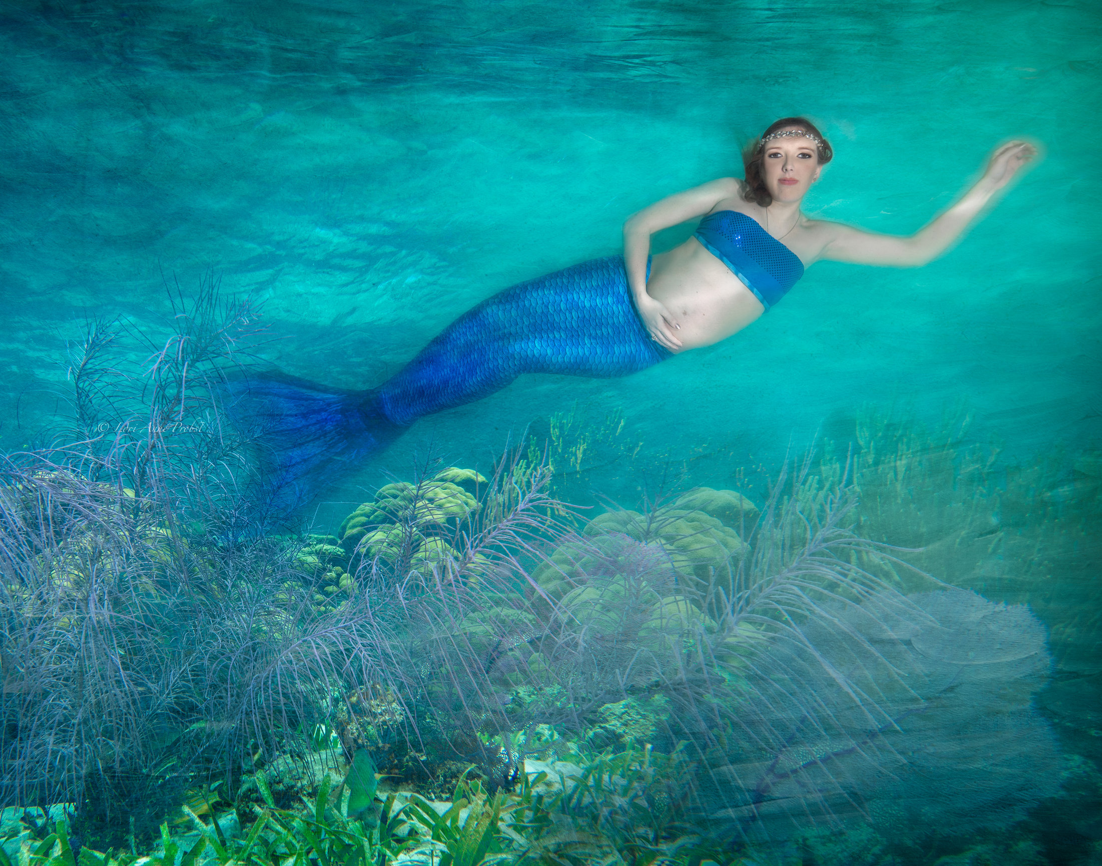 St Louis Underwater Maternity Photography Stephania Lori Anne