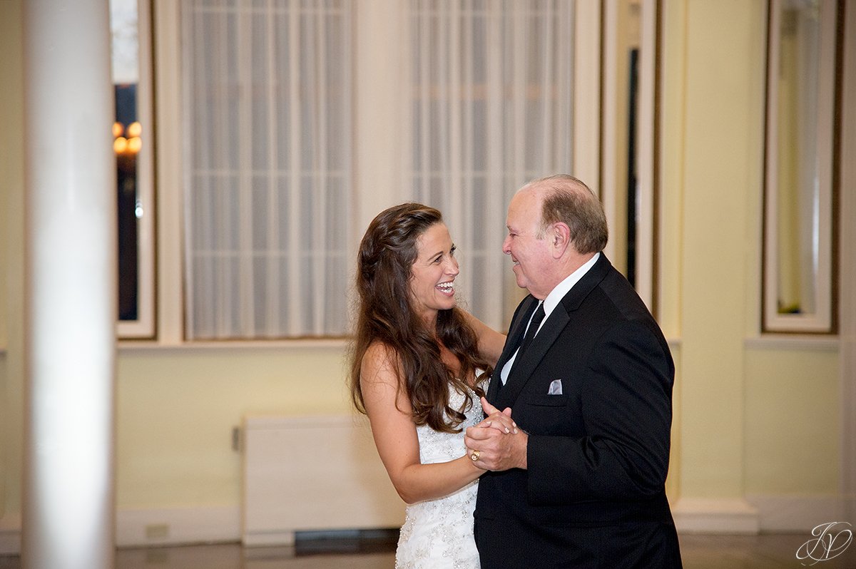 father daughter dance at reception canfield casino