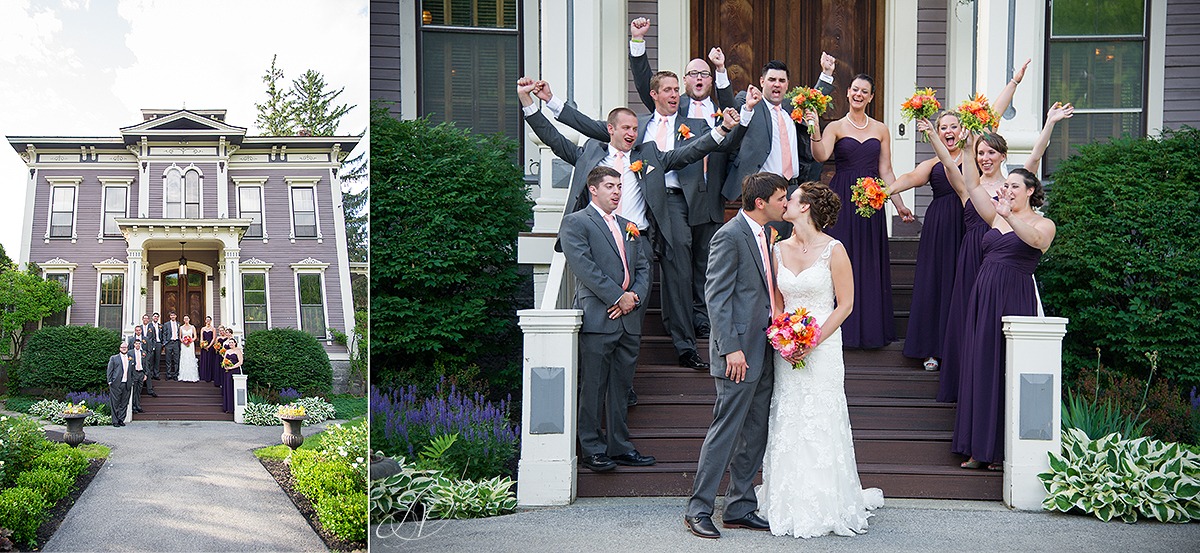 fun shots of bridal party