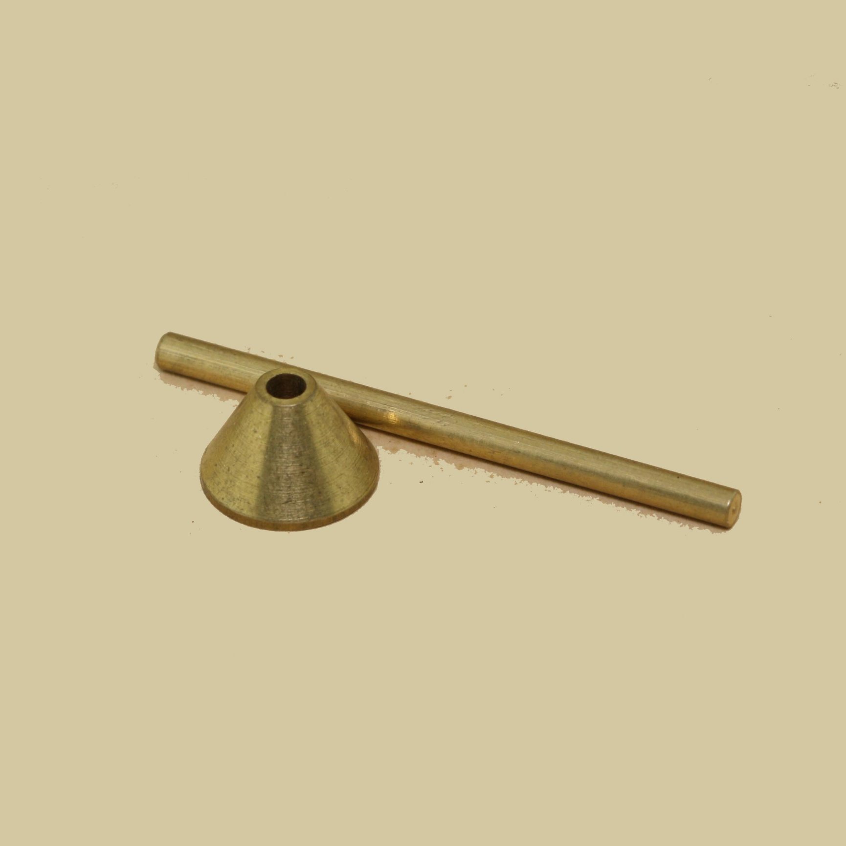 Brass Cone and Brass Sprue Rod DIY Castings