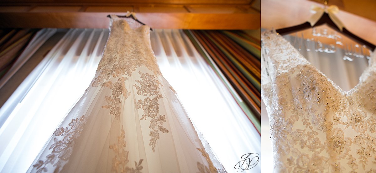 Stella York wedding dress details