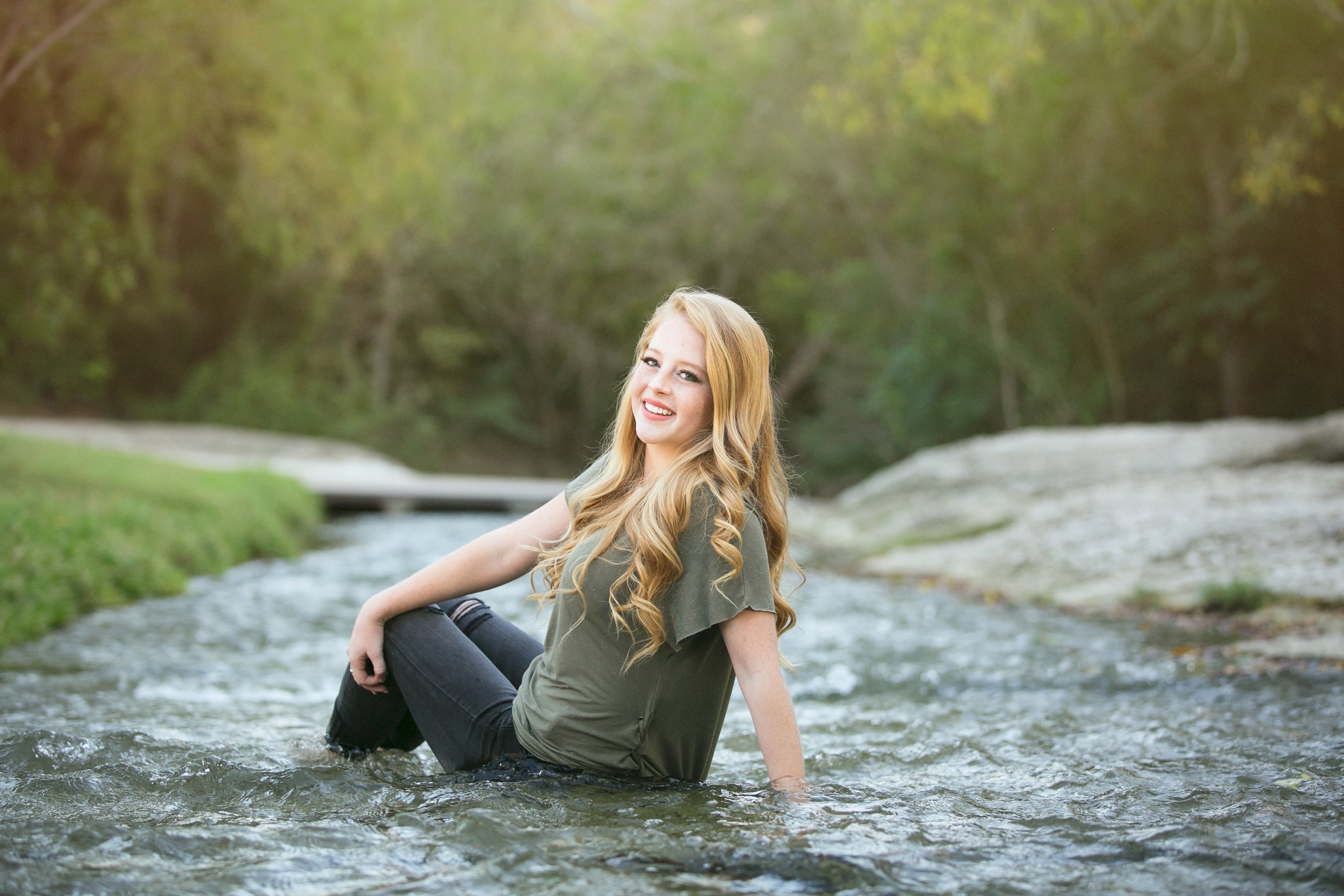 Senior water pictures Austin - Pflugerville high school senior pictures