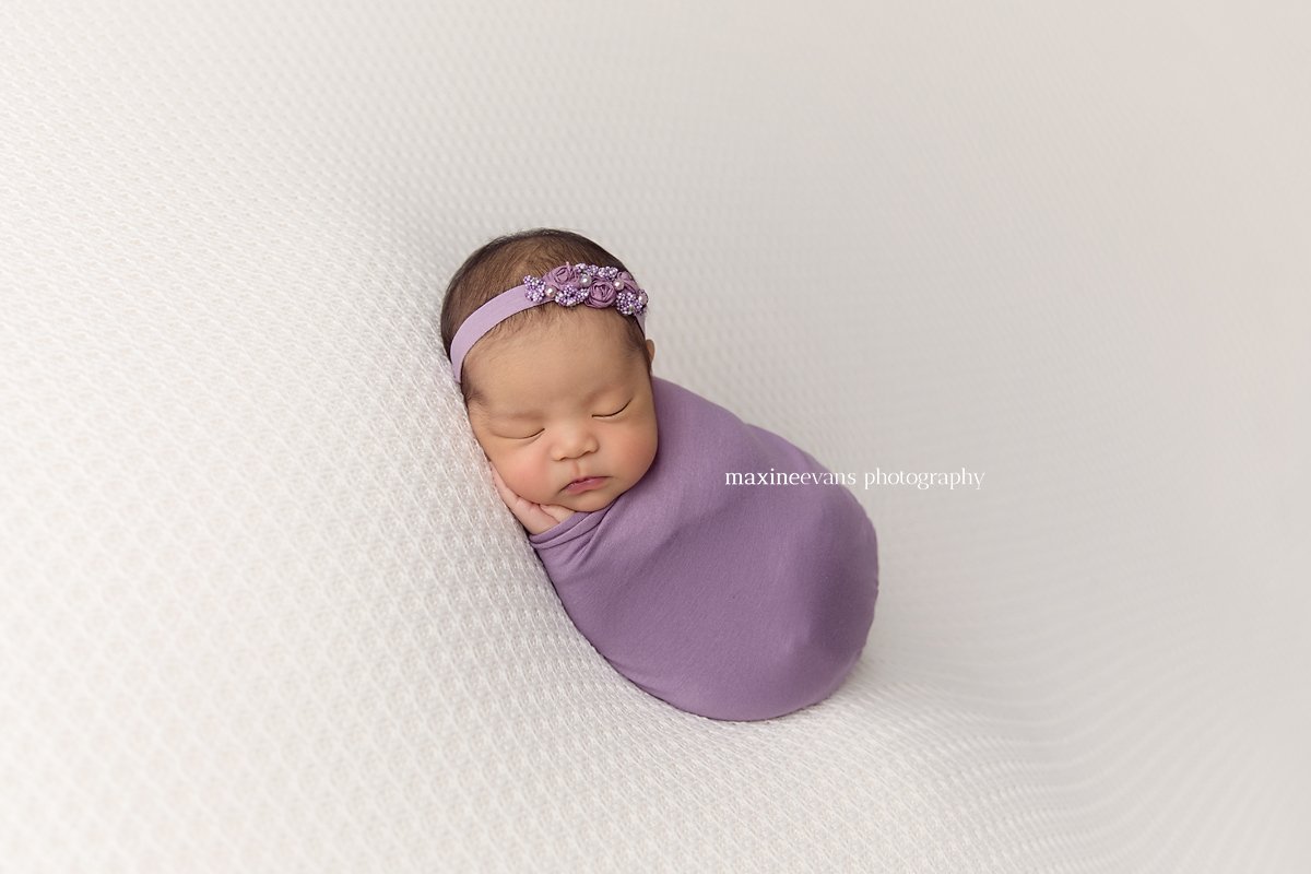 Beautiful Baby Mia By Los Angeles Newborn Baby Photographer Maxine