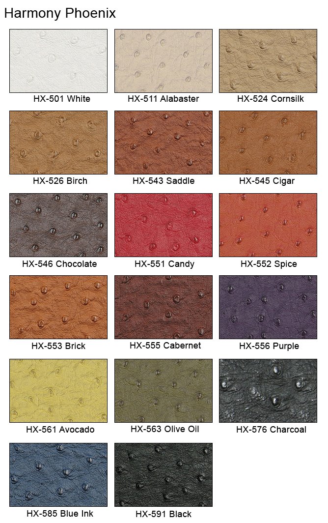 Leather Swatches - Image Link Photography & Video