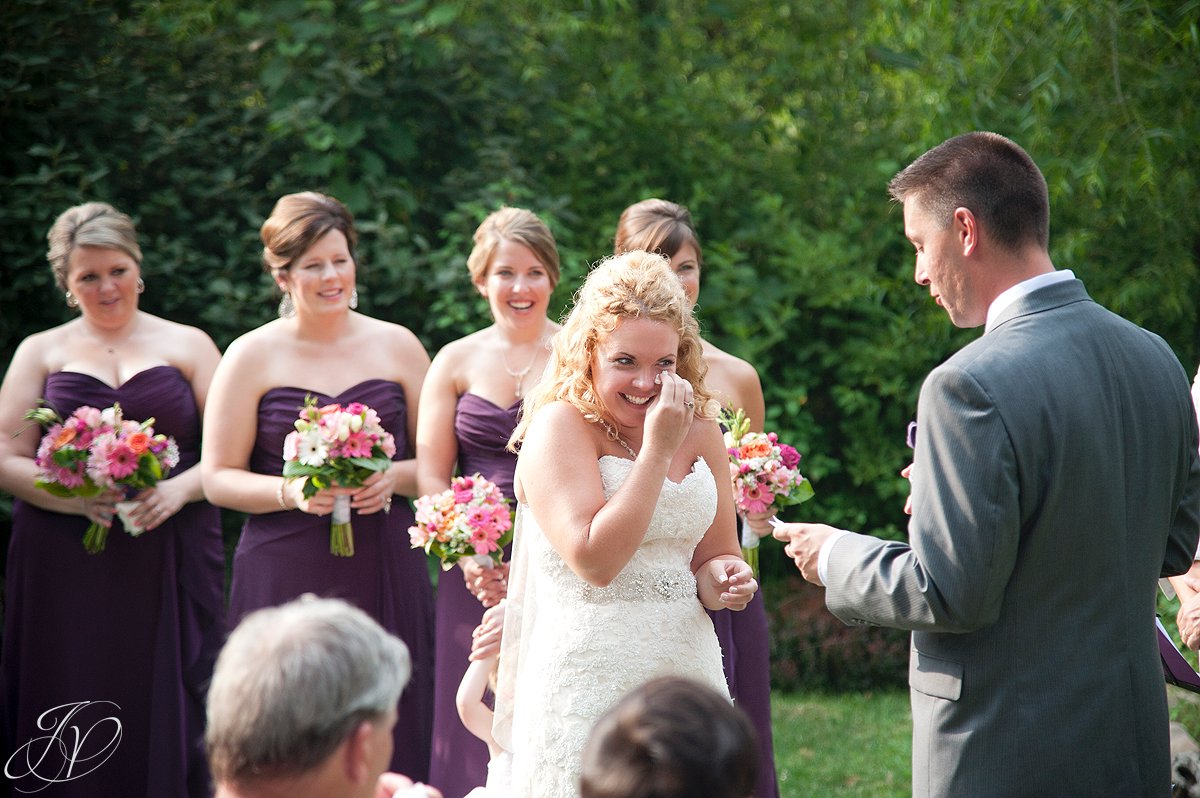 wedding ceremony photo, mansion in rock city falls ny Saratoga Wedding Photographer 