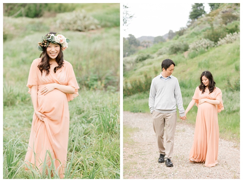 Outdoor Maternity Photography in Santa Monica Newborn Photography Los Angeles Baby