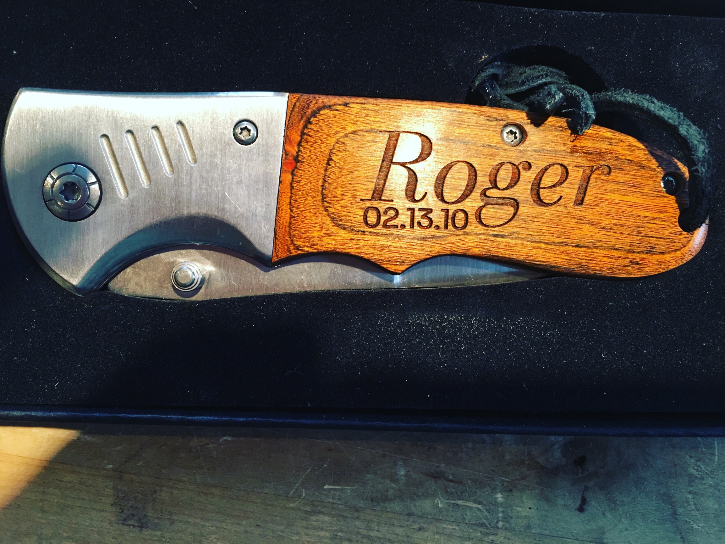 Engraved Hunting Knife Exclusive Invites