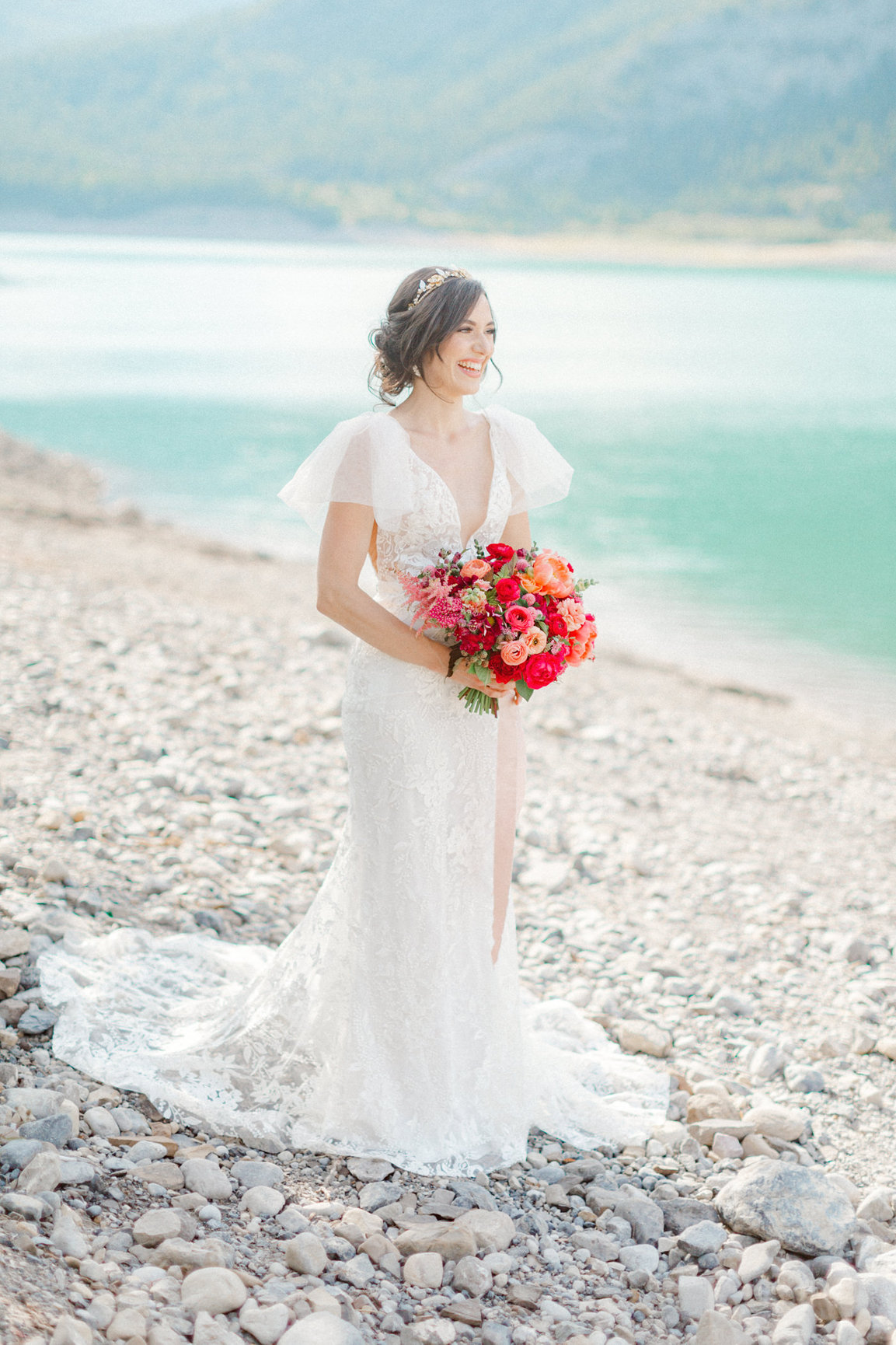 Vibrant Rocky Mountain Elopement