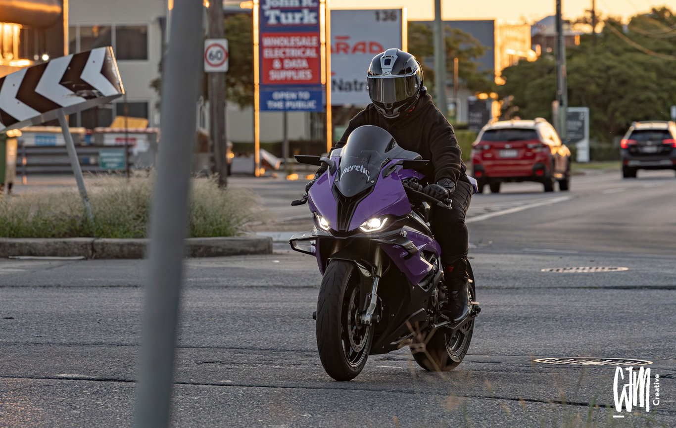 Professional motorbike and car meets photography in Brickfield Road, ASPLEY by CJM Creative.