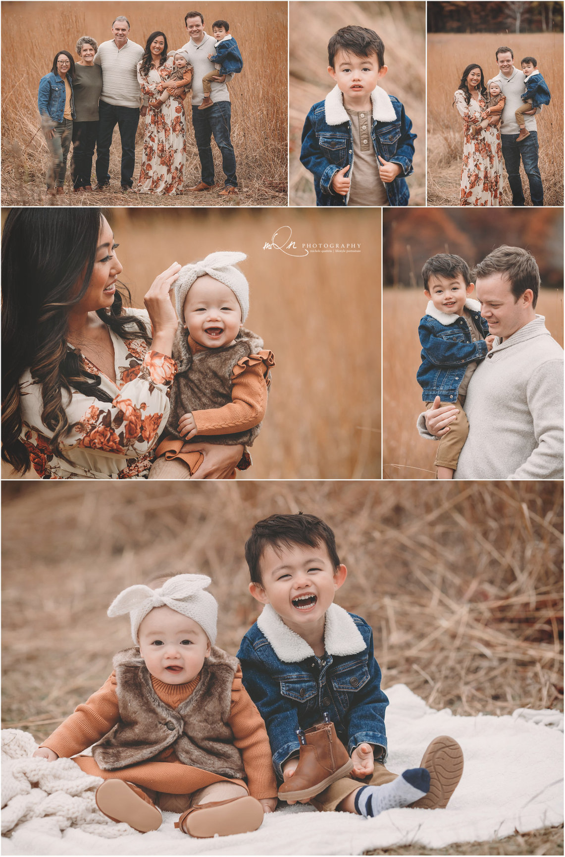Fall Family in Style Tamarack Nature Center Minneapolis Photographer