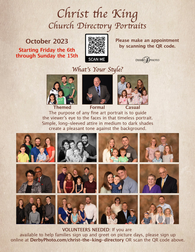 Christ the King Directory Derby Photography