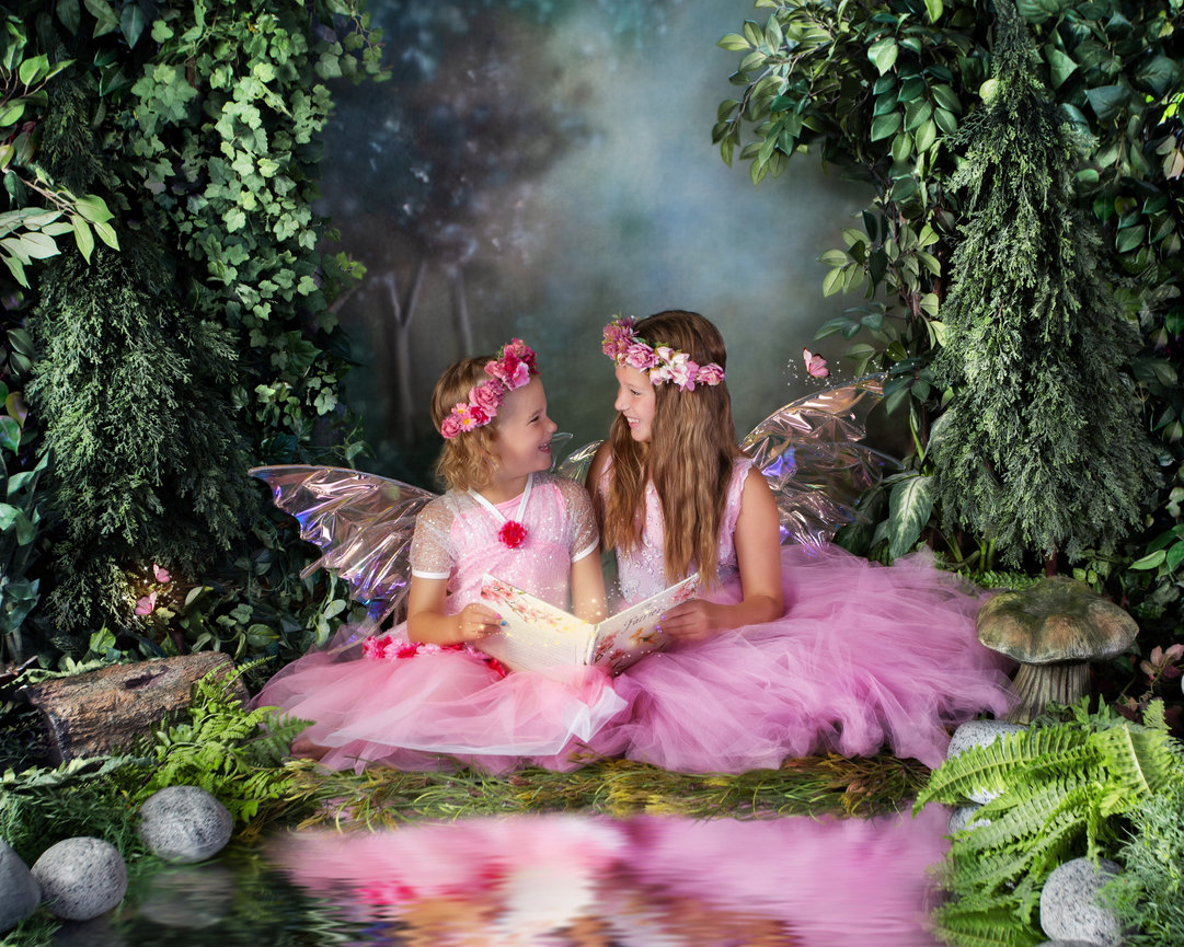 Celebrate your friendship with Enchanted Forest Best Friend Sessions by Cheryl at Struss Portraits in 22 Caravelle Lane.