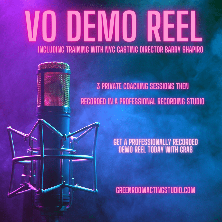 VO Demo Reel with Barry Shapiro - Green Room Acting Studio - 561