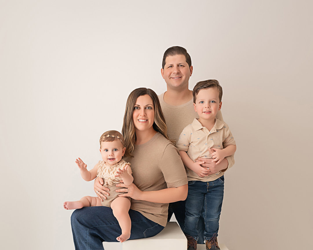 Light-filled family photography session near Colts Neck, NJ