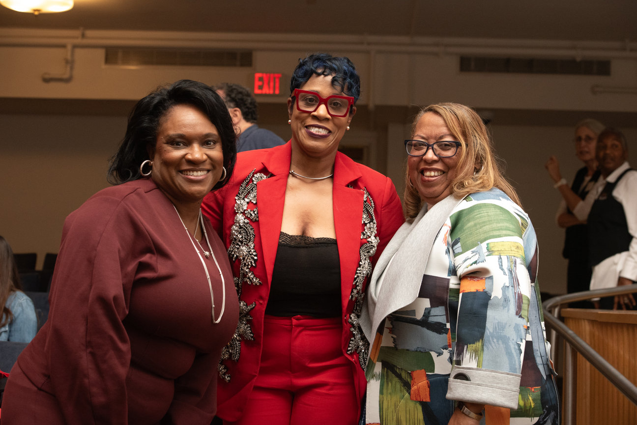 Deltas attending the Conversation with Abby Phillips at Maryland Hall in Annapolis, MD.
